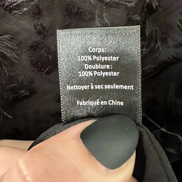 ASTR The Label Black Livia Eyelash Dress. - Picture 7 of 7